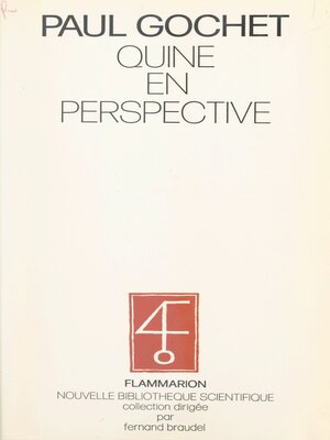 cover image of Quine en perspective